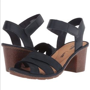 Clark’s Navy blue heeled sandals